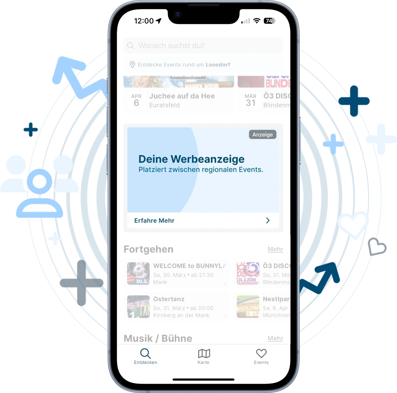 lukit App Werbung Mockup
